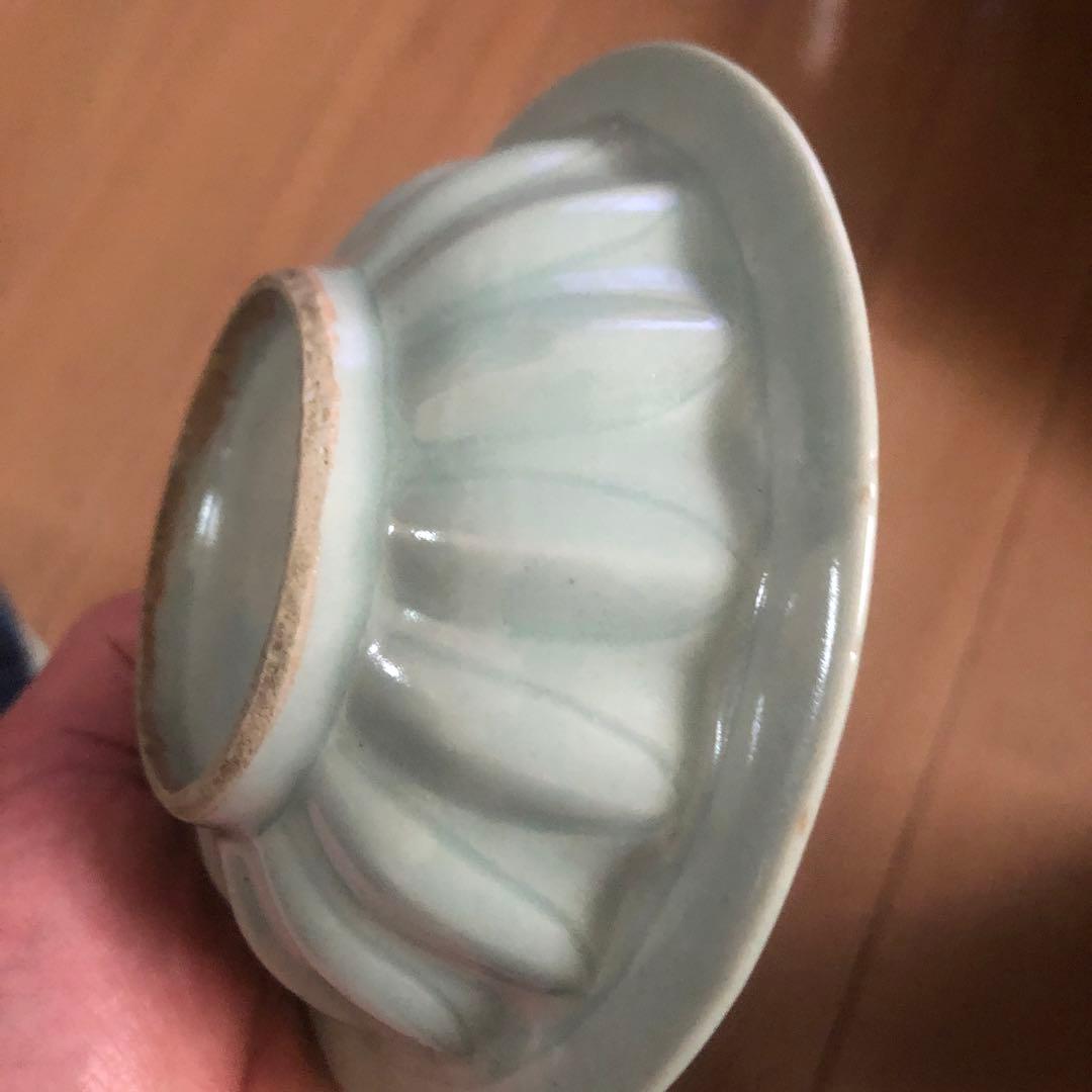 値下げ　宋 青磁雙魚洗 水洗 青磁盘