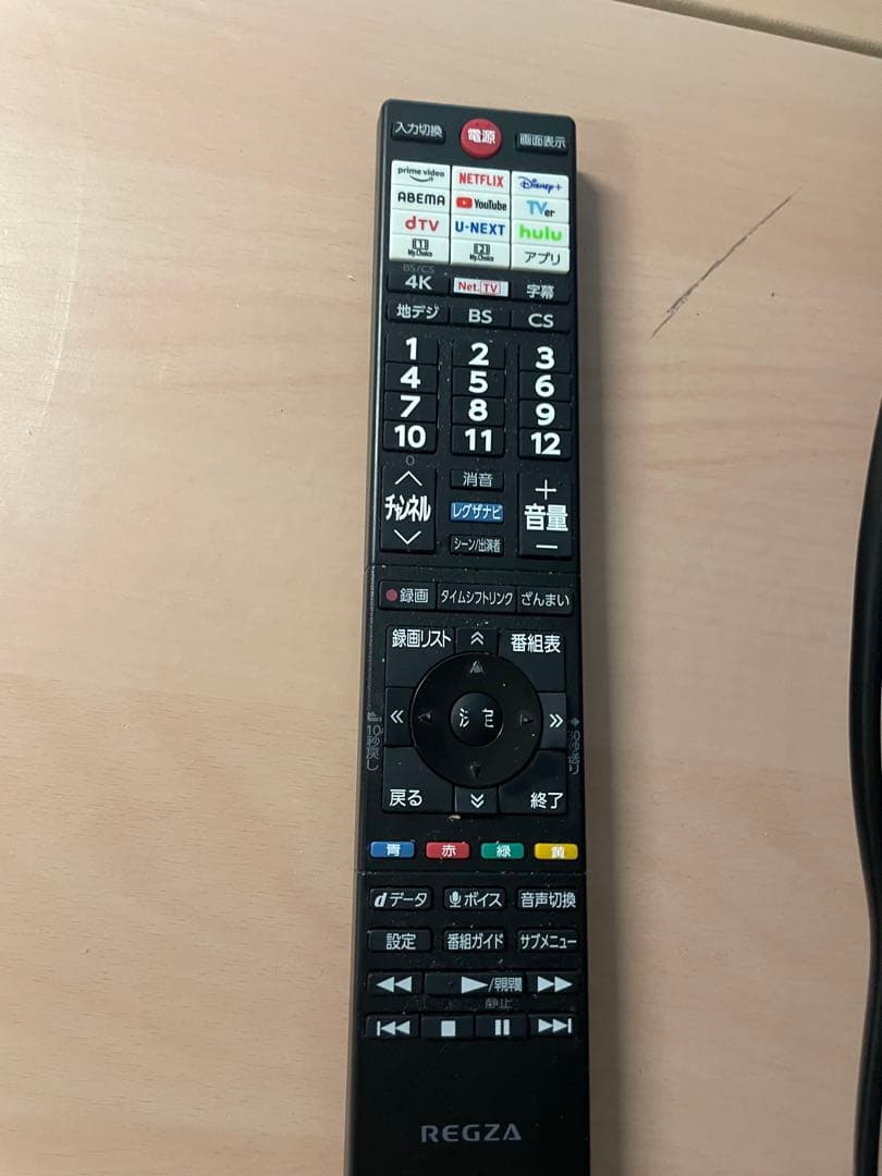 TOSHIBA 液晶テレビ 4K 43型REGZA 2023年43M550L