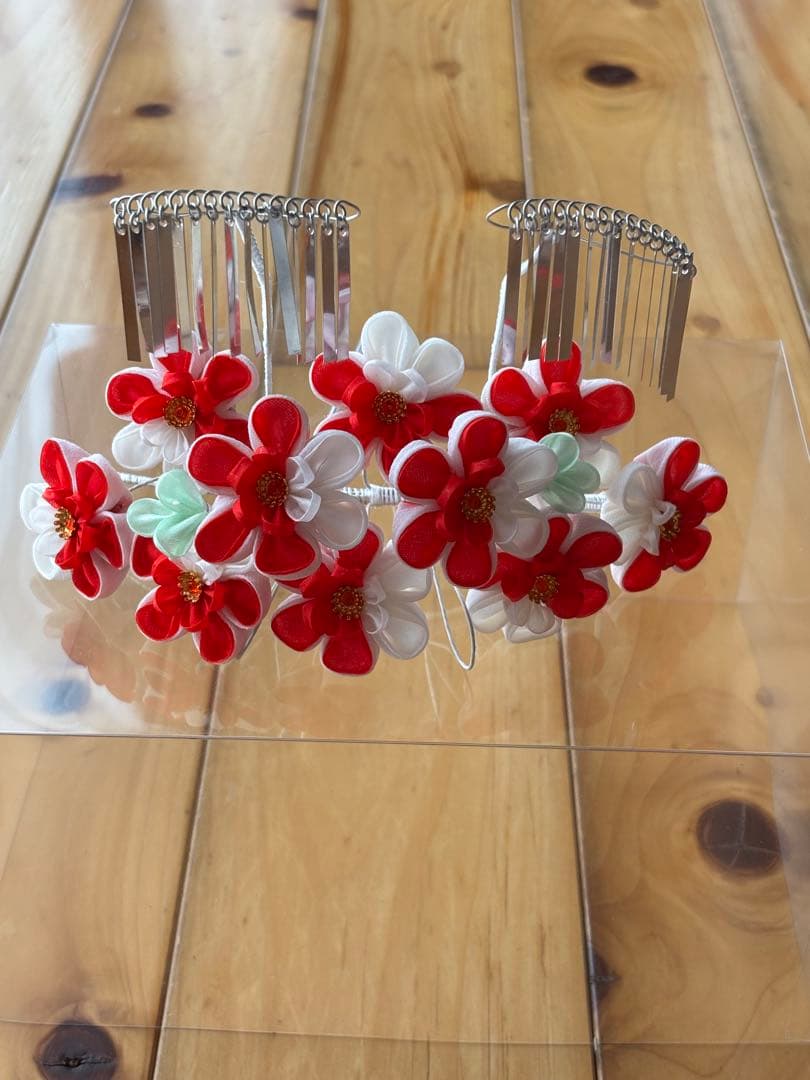 七五三　勝山かんざし　３点セット➕かのこ、ちんころ2セット➕ソックス