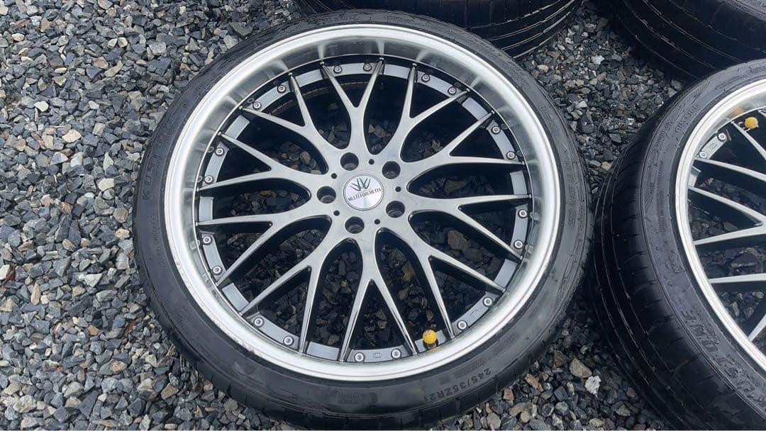 21インチ 9j 5穴　114.3 30アルファード　ヴェルファイアなど