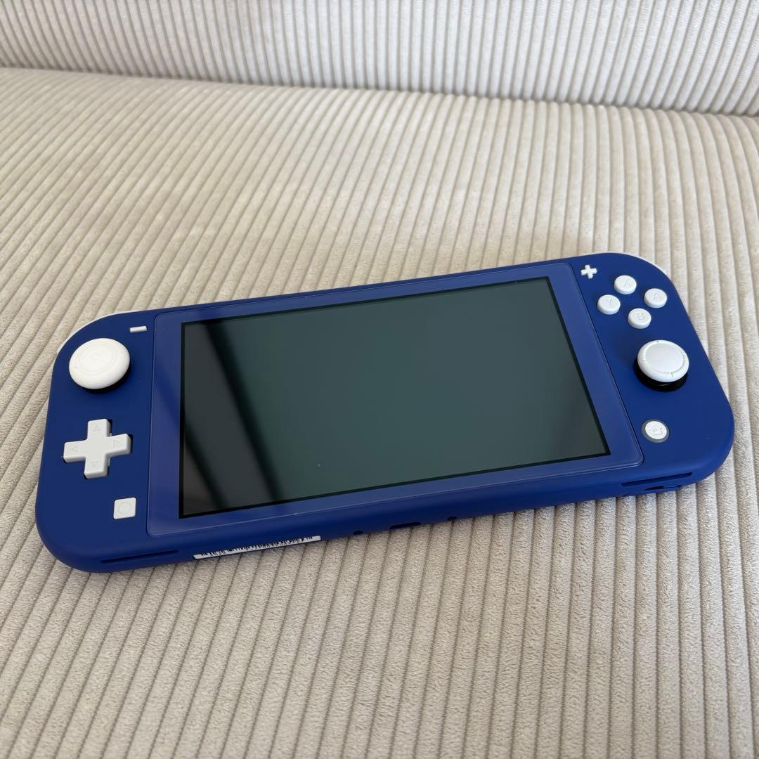 【超美品】Nintendo Switch Lite ブルー 本体 保管ケース付
