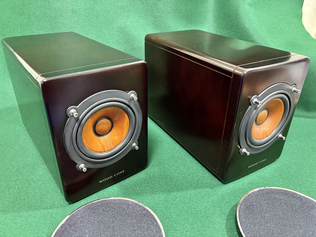 ビクター　VICTOR SP-EXAR3 9cmウッドコーンスピーカー　ペア