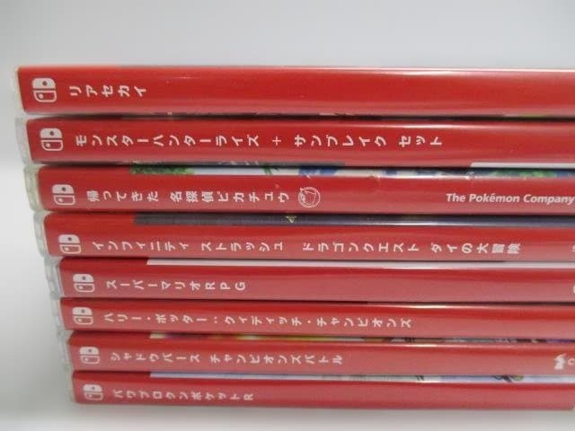 【中古品大量セット】Nintendo Switch ソフト　８セット