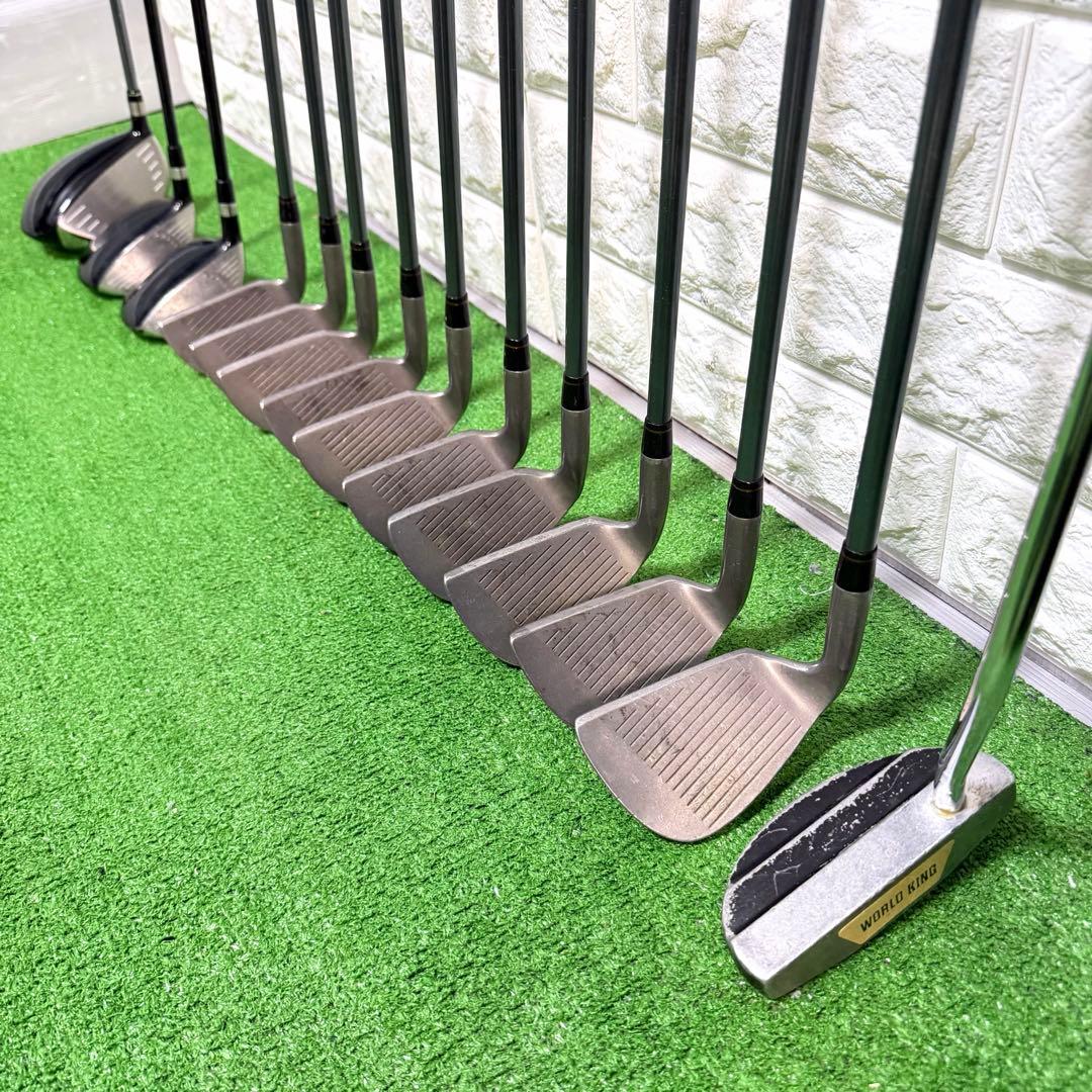 ゴルフセット　初心者応援　HONMA ラウンド仕様　メンズ　右打ち　すぐ使える