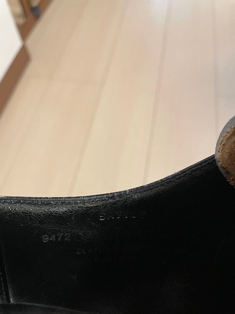 CROCKETT&JONESクロケット＆ジョーンズシングルモンク7.5