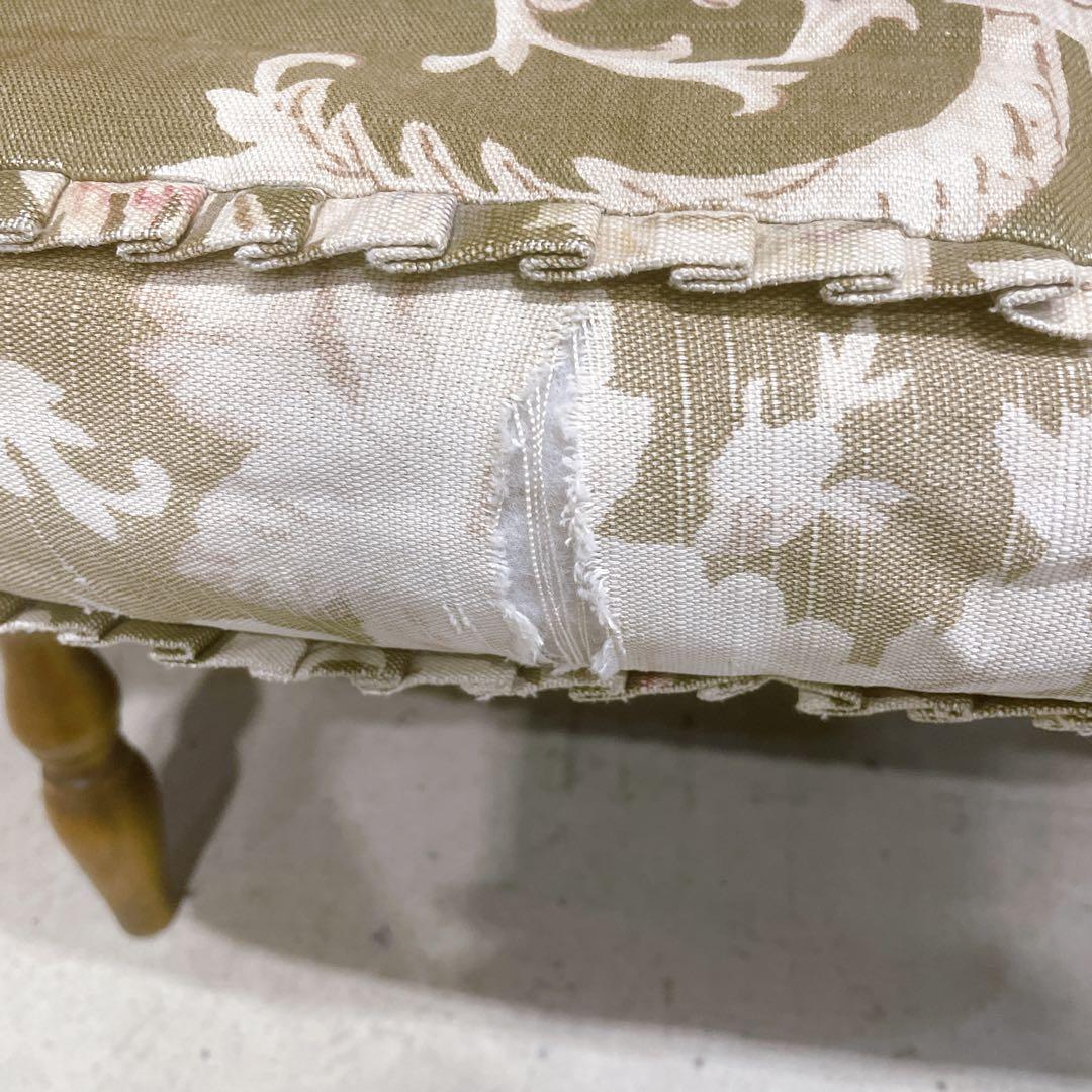 【稀少】karimokuカリモク アームチェア コロニアル フリージアグリーン②