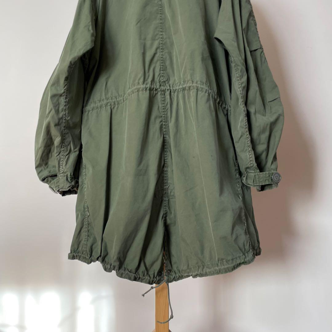 米軍 実物 US ARMY M65フィッシュテールパーカー S シェル 70s