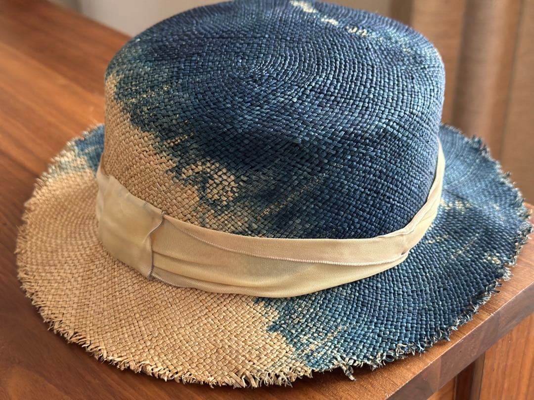 美品✨KAPITAL キャピタル　麦わら帽子　スーベニア刺繍