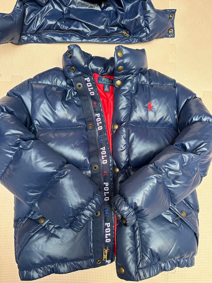 ゲリラ値下げ‼️ポロラルフローレン　ダウンジャケット　140cm