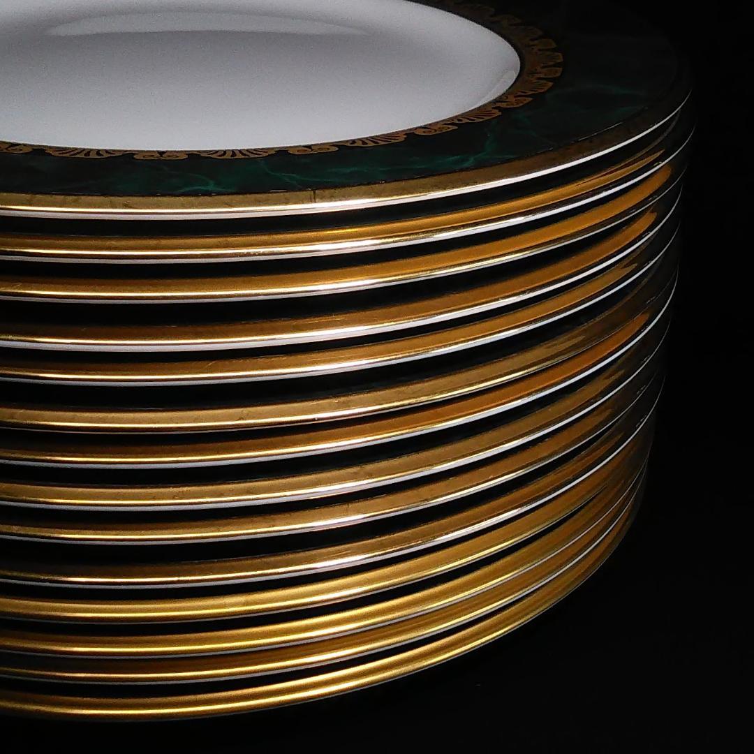 ノリタケ フィッツジェラルド 27.5cmプレート 14枚