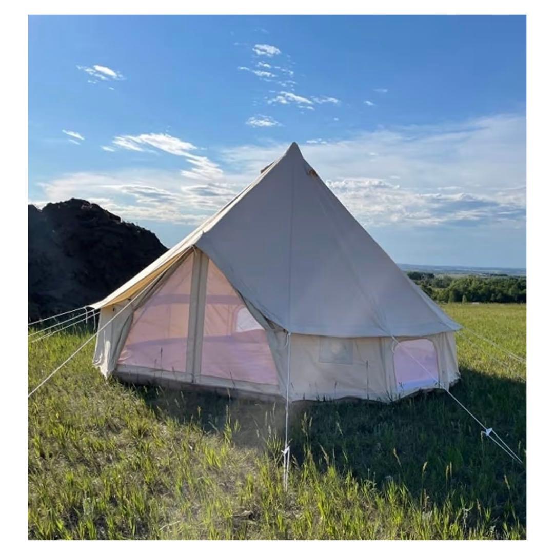 ベルテント 4m グランピング 8人 アスガルドタイプ12.6フロア付