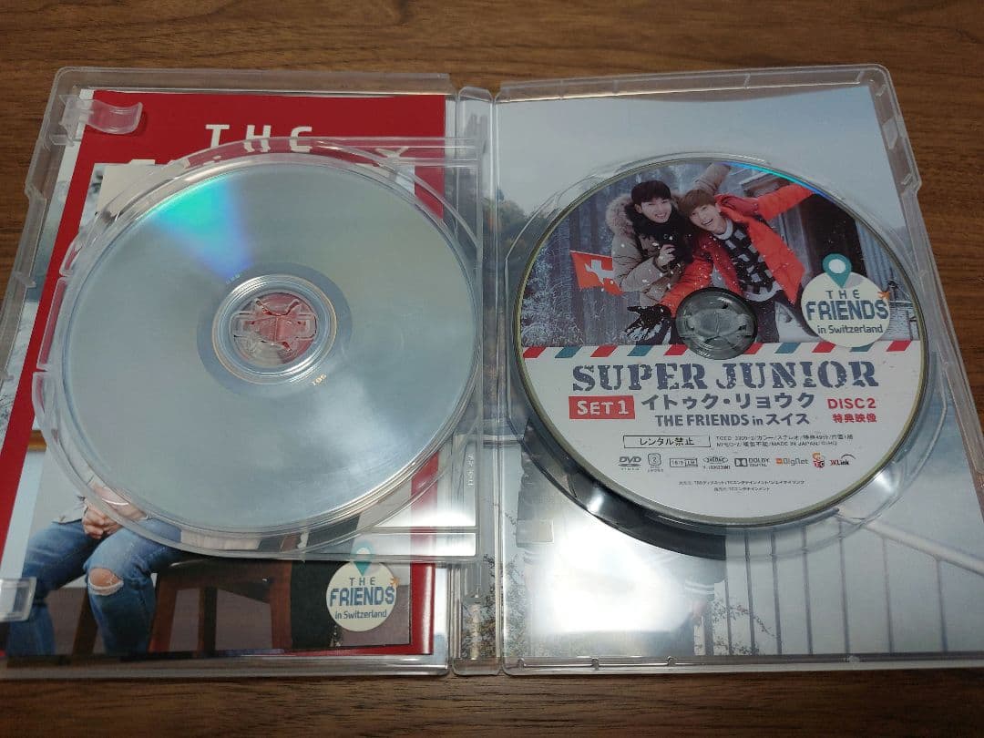 【匿名配送】SUPER JUNIOR イトゥク・リョウク DVD２枚セット