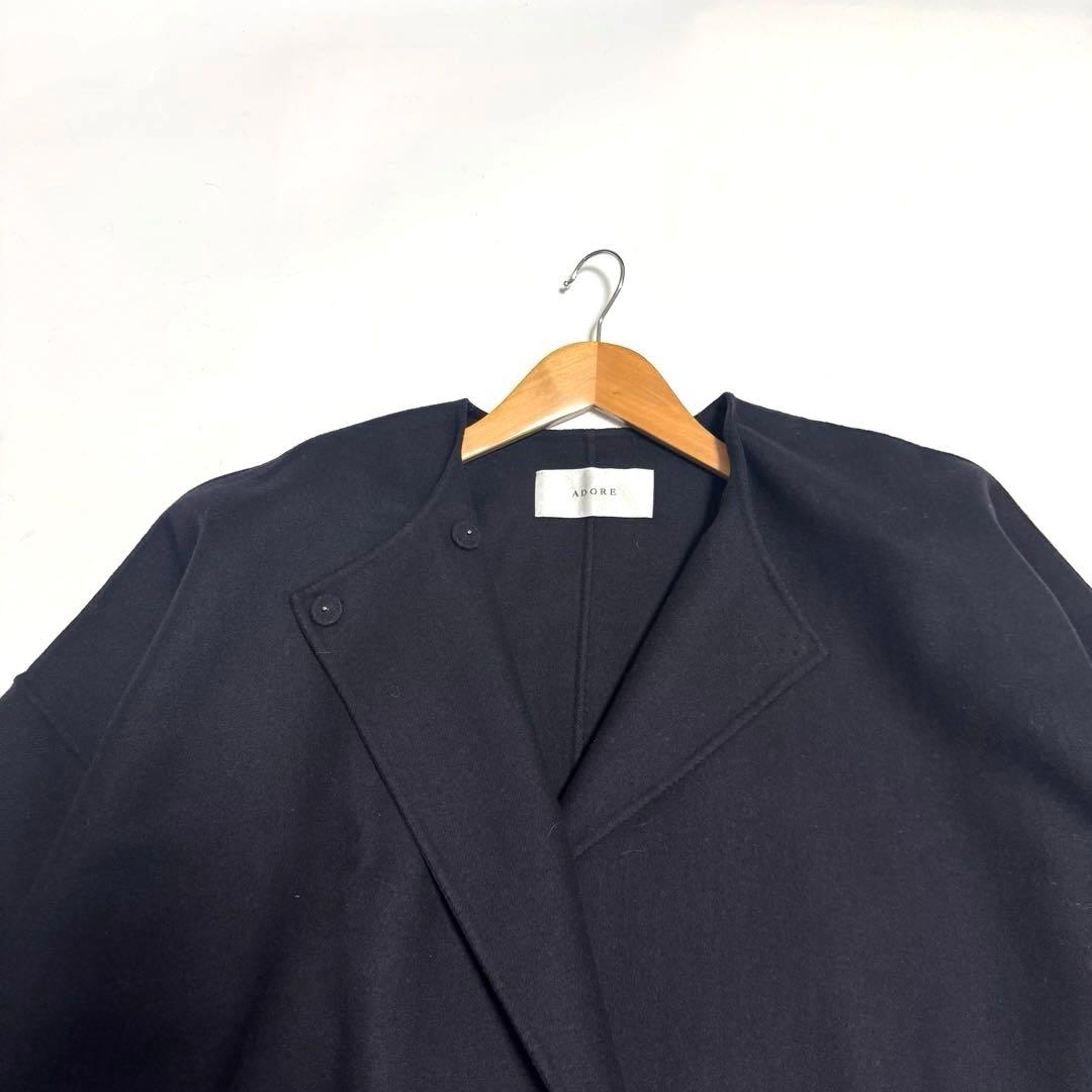 ADORE STORY 12月号掲載　ライトリバーノーカラージャケット