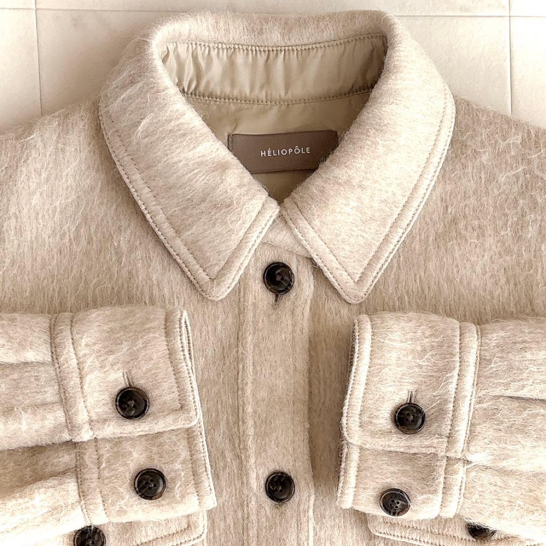 現行品✨エリオポール　　CPOシャツブルゾン　ベージュ