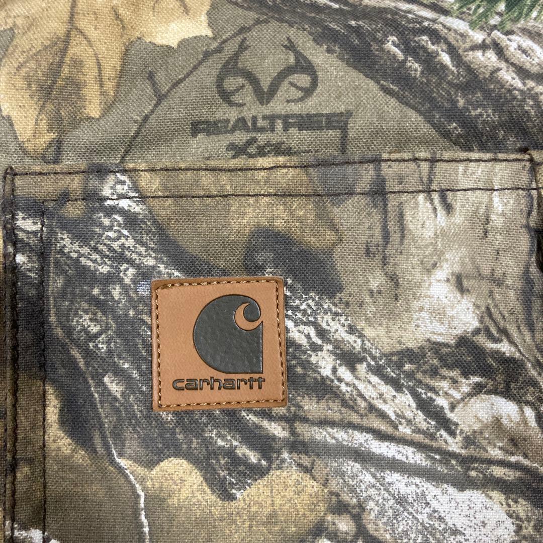 Carhartt 迷彩 リアルツリ　ベスト L