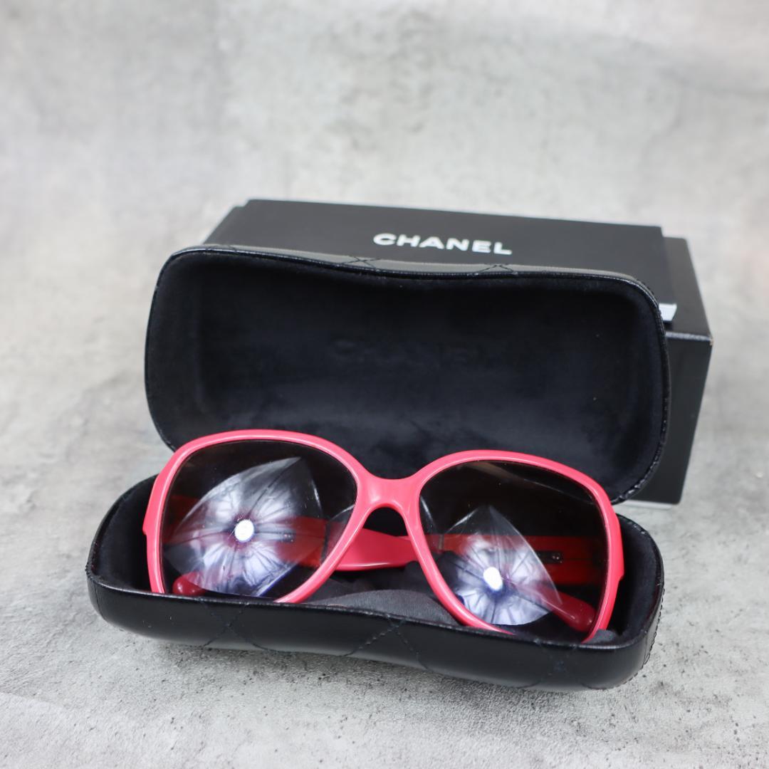 CHANEL シャネル サングラス レディース ケース付き ココマーク