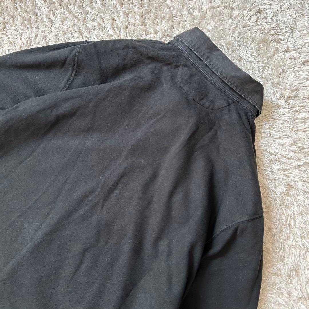 ラルフローレン 90s L/S sweat polo XL black