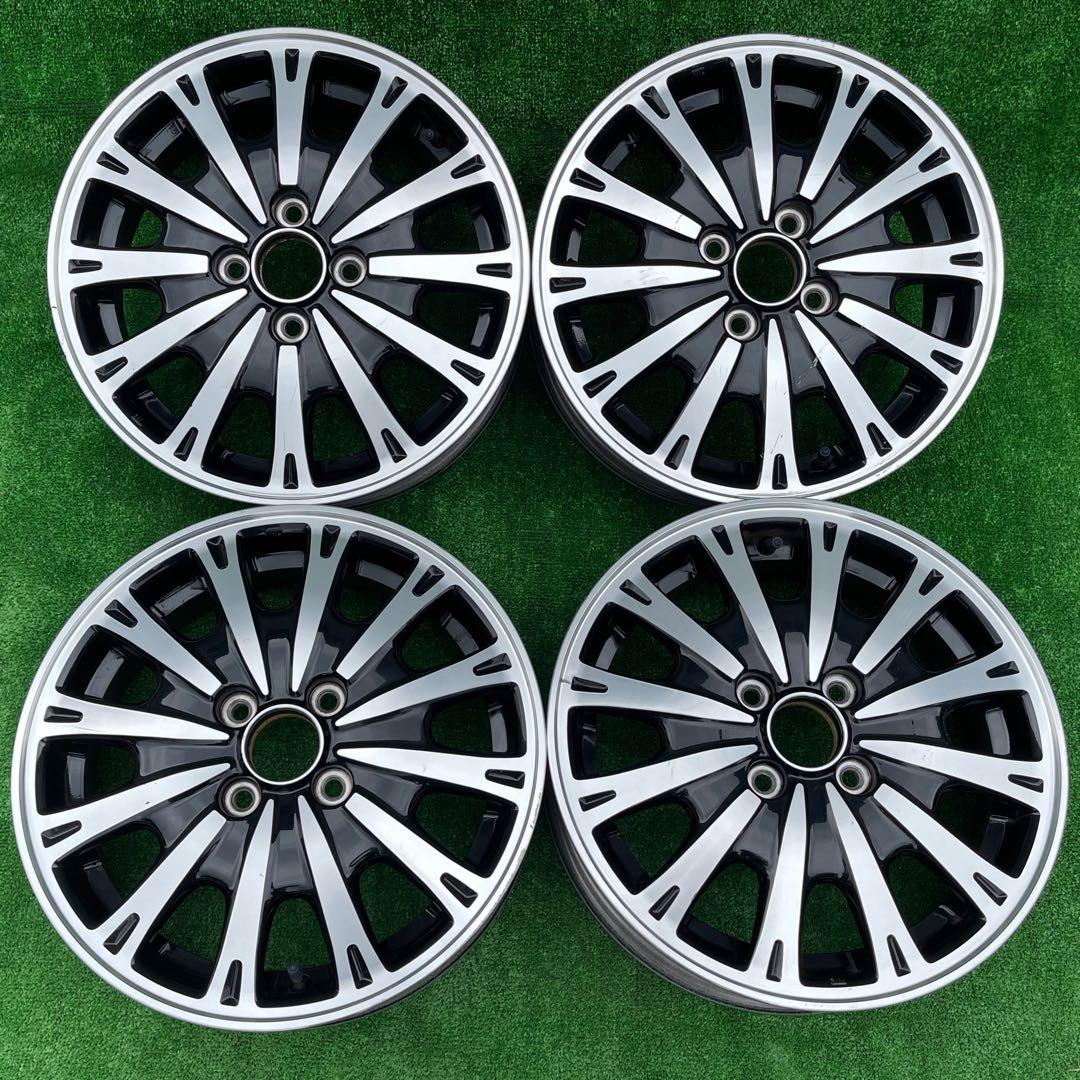 ホンダ N-BOX カスタム純正15インチ　4.5J +45 4H-100 中古