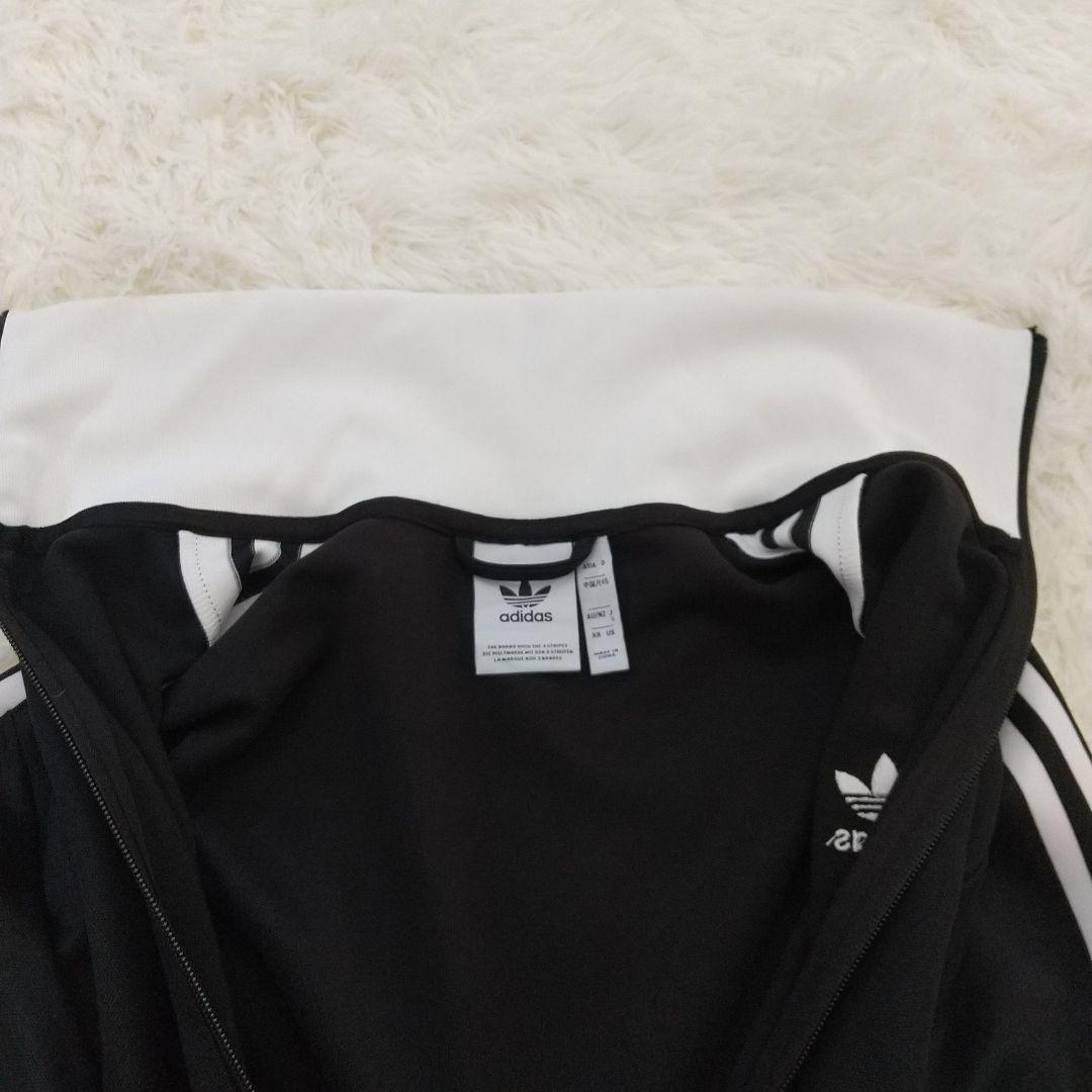 極美品✨️adidasジャージ ベッケンバウアー ブラック ホワイト 黒 白 S