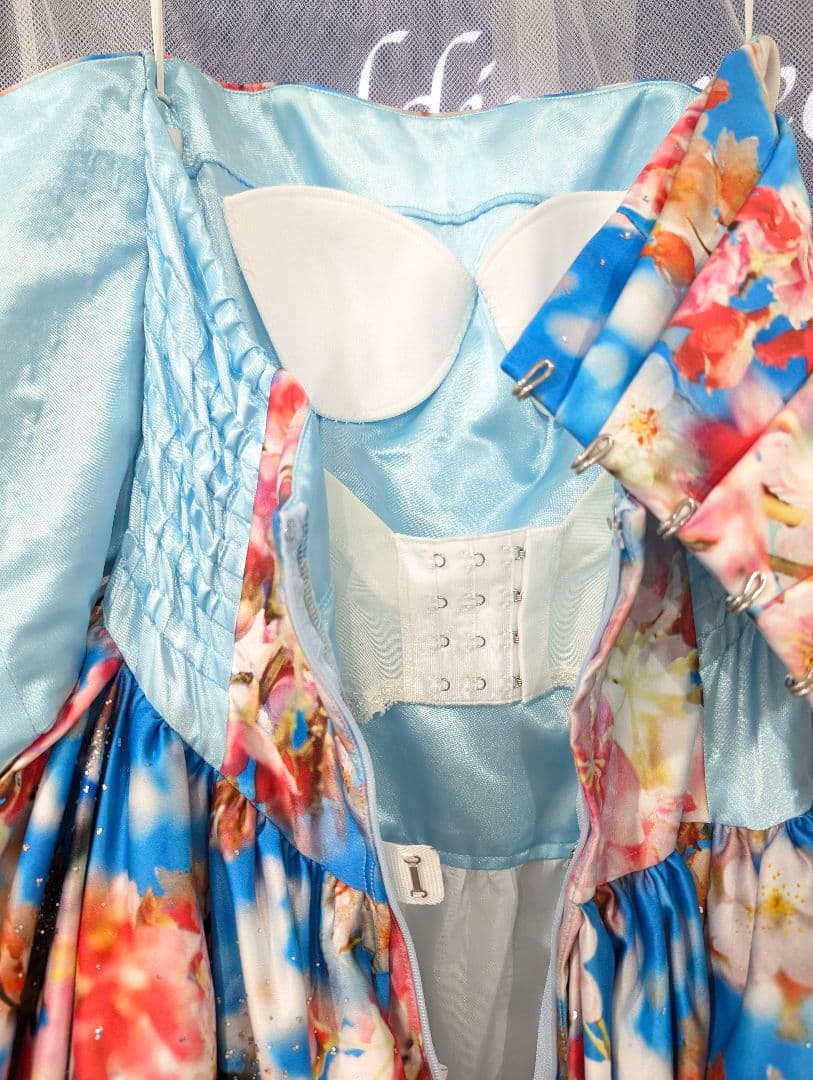 M / mika ninagawa 蜷川実花 カラードレス ニナガワミカ　ブルー