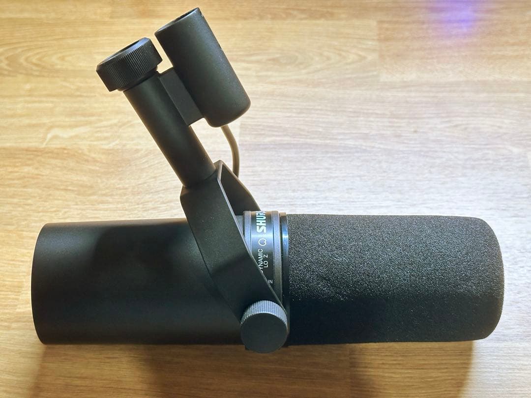 ［正規品］SHURE SM7B プリアンプ付き ダイナミックマイク 美品