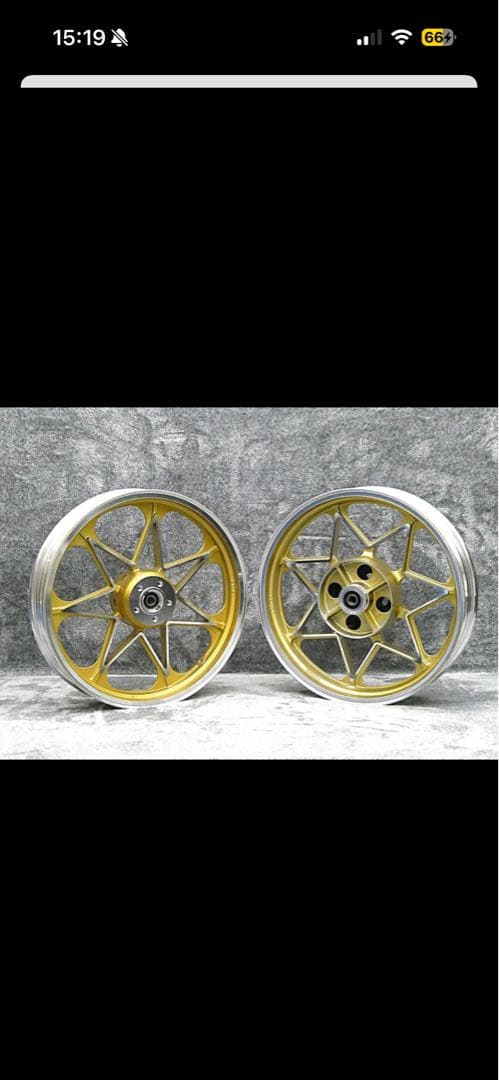 ゼファーχ　キャスト　ホイール　１８インチ　ゼファー　セブンスター　新品未使用