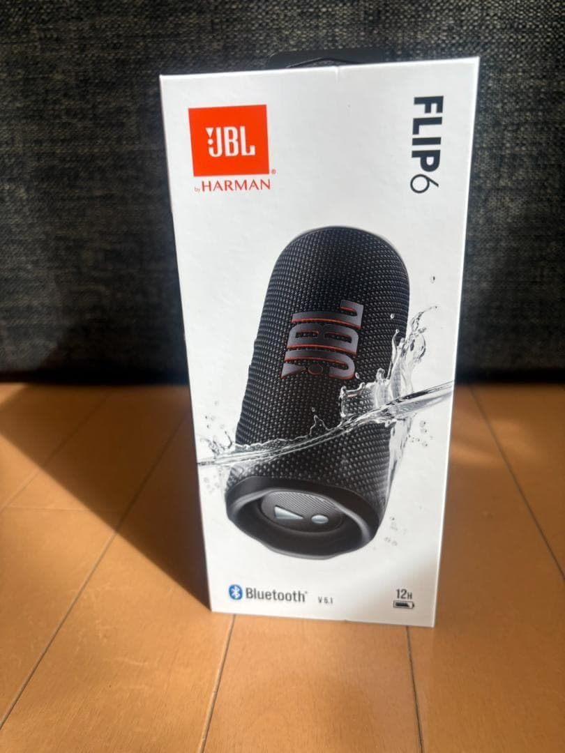 【新品未開封】JBL FLIP6 ワイヤレススピーカー ブラック