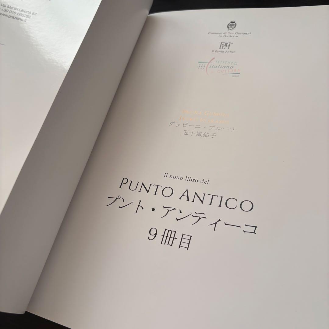 稀少本 PUNTO ANTICO プント・アンティーコ 白糸刺繍 洋書
