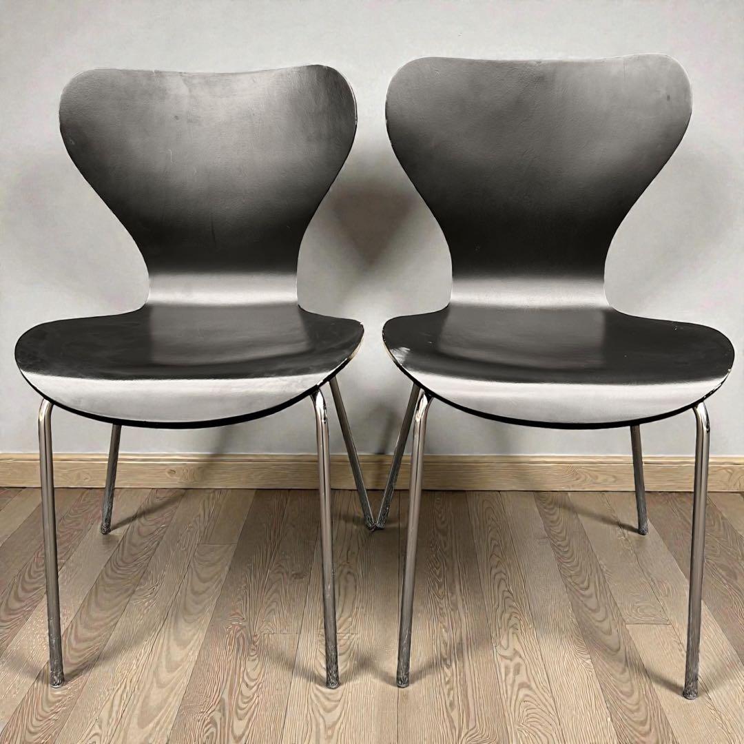 良品✨フリッツハンセン セブンチェア リプロダクト ダイニングチェア 4脚 ③