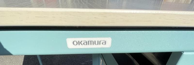 【美品】オカムラ　ソリスト　3K20EE MHJ3　台形天板（右タイプ）1台