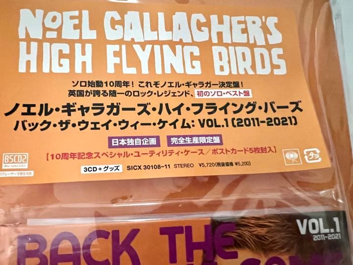 洋楽 3CD Noel Gallagher Back The Way We Came