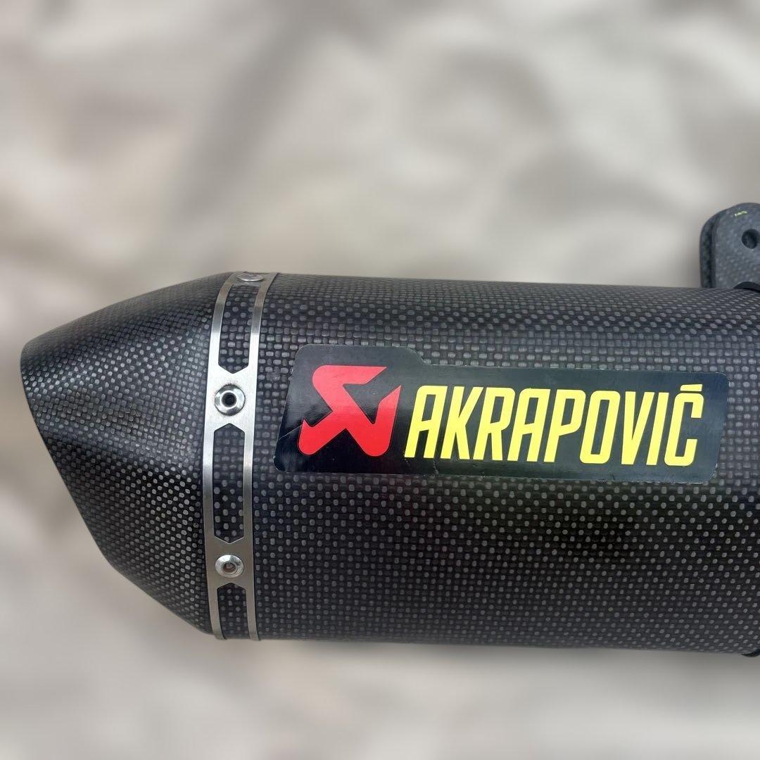 AKRAPOVIČ カーボンファイバー マフラー