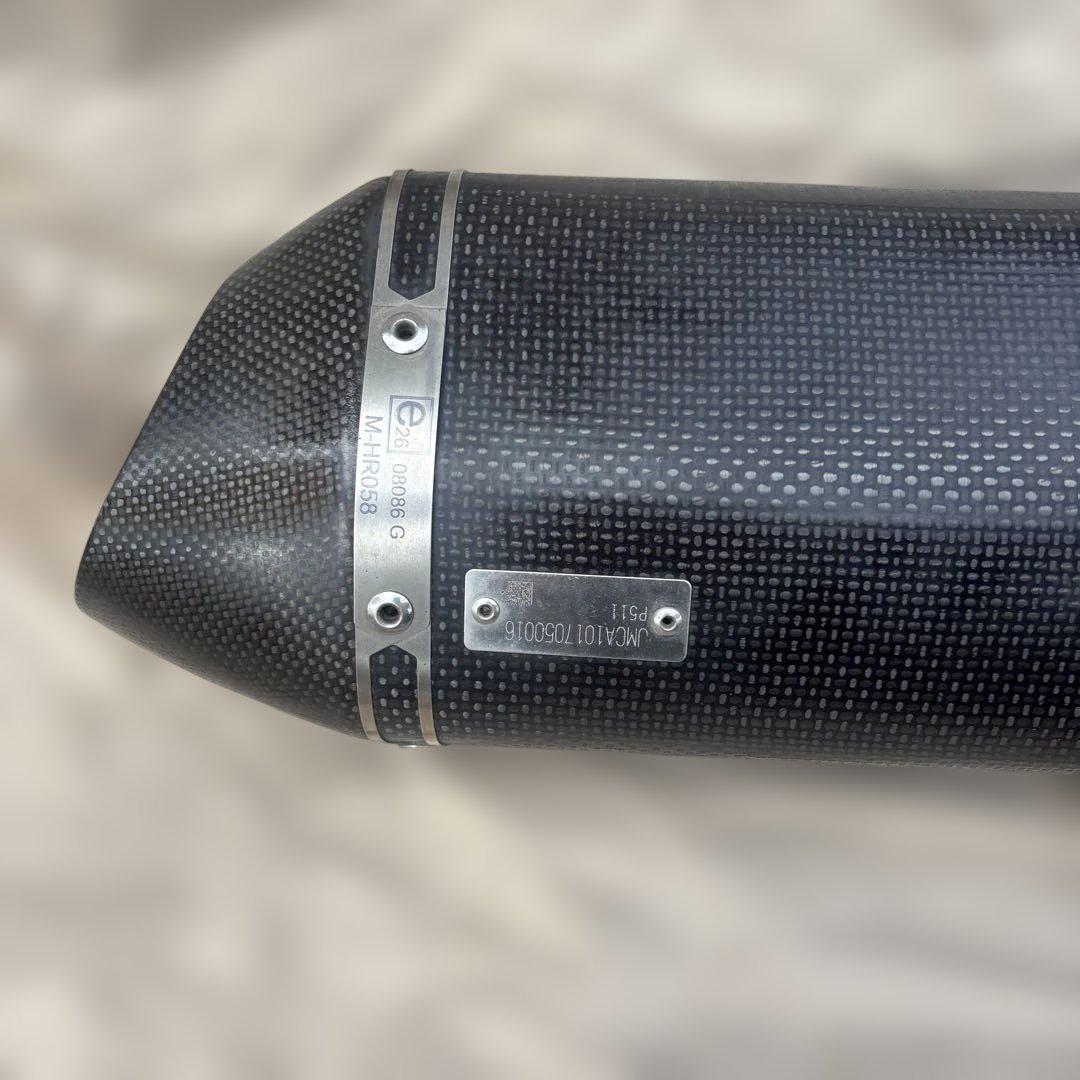 AKRAPOVIČ カーボンファイバー マフラー