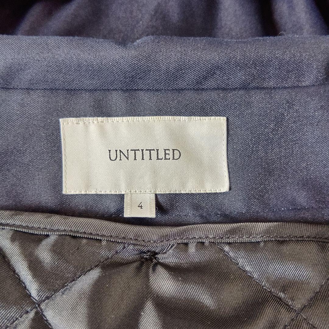 美品✩アンタイトル Thermore ライナー付 フーデットコート 撥水　L