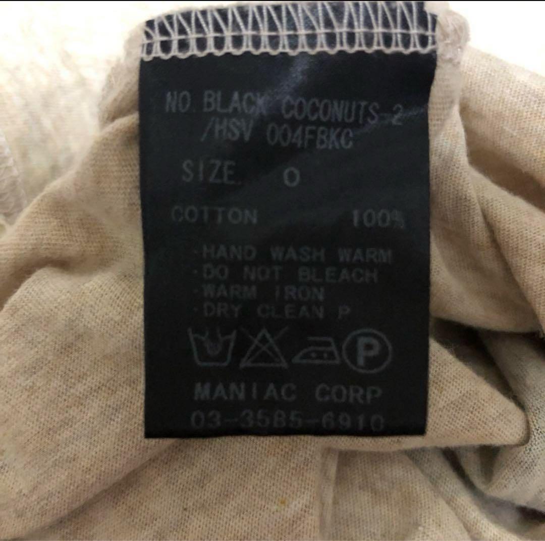 LGB black coconuts tシャツ