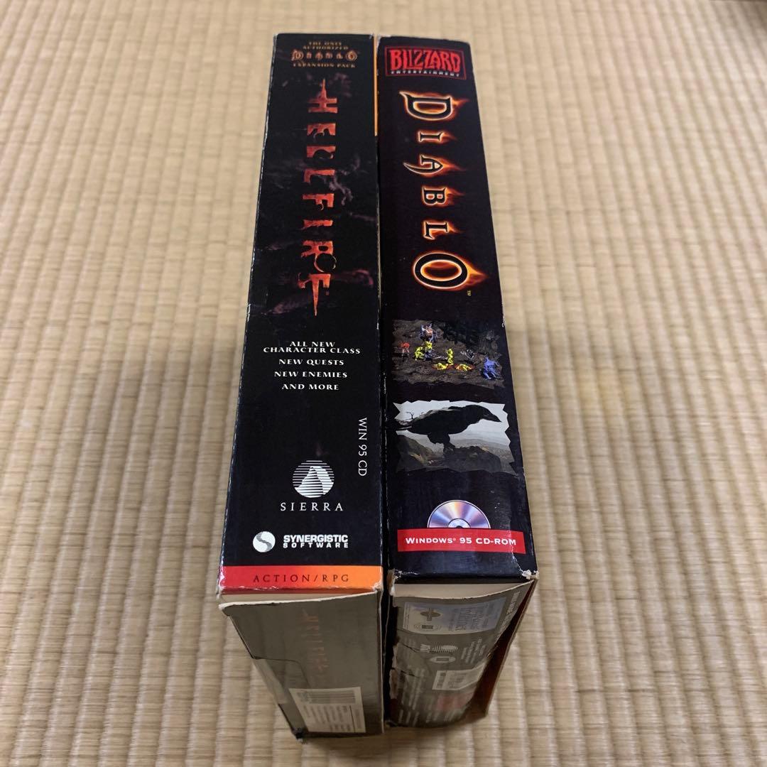 Diablo & Hellfire 2点セット　PCゲーム　CD-ROM