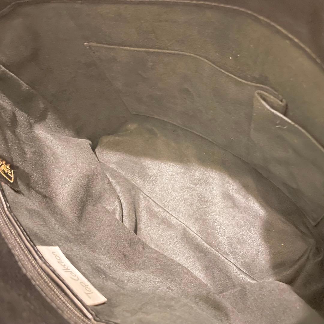 良品★JRA リアルクロコダイル ハンドバッグ ショルダーバッグ 2WAY 黒