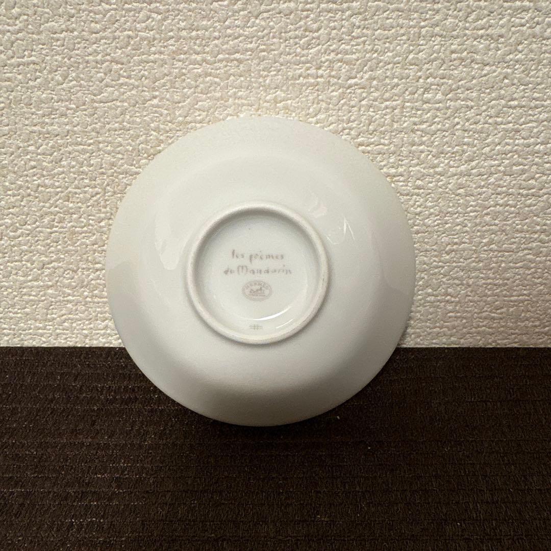 エルメス　マンデリンの詩　デザートプレート　10cm 小皿　醤油皿
