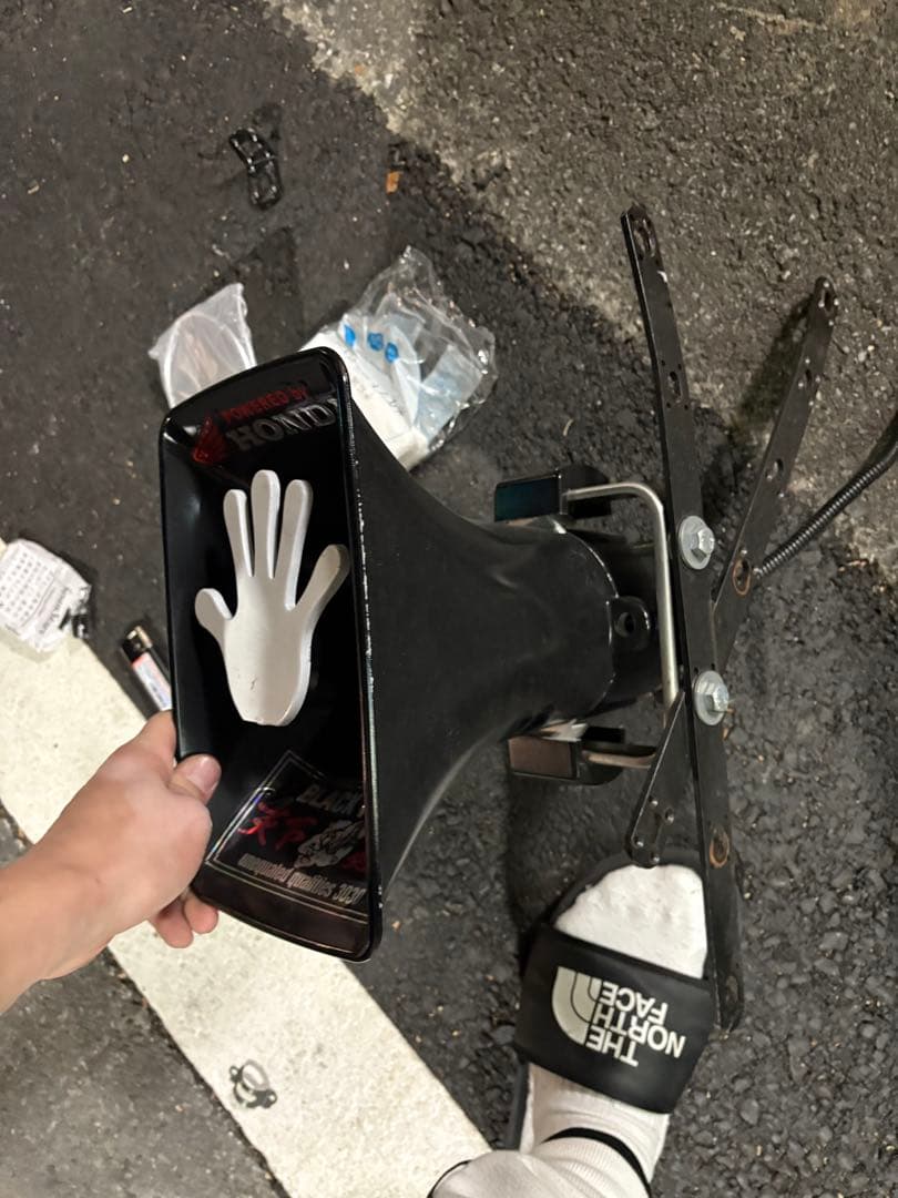 族車 拡声器 アンプ無