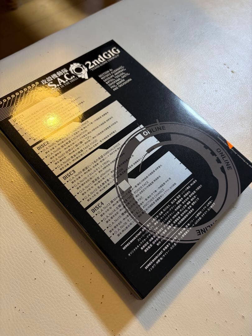 アニメ攻殻機動隊 S.A.C. 2nd GIG DVD-BOX[初回限定生産]