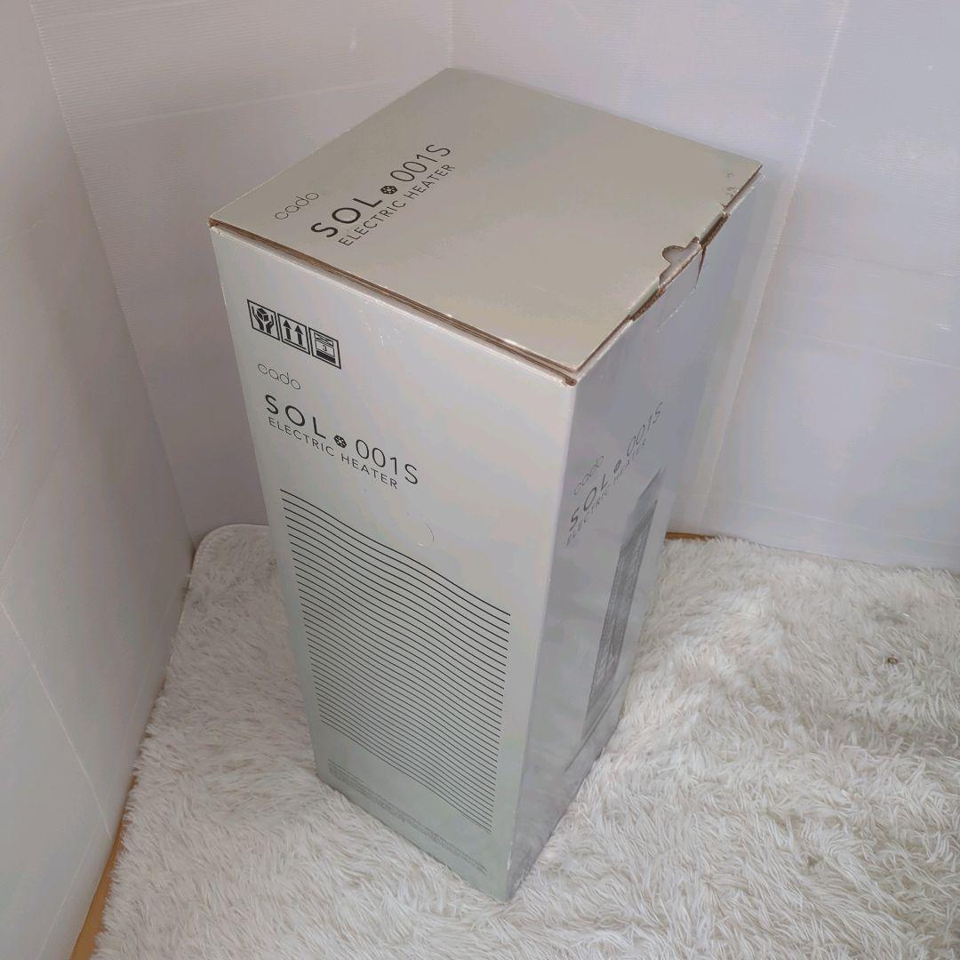 【極美品】　cado SOL―001S 電気ファンヒーター
