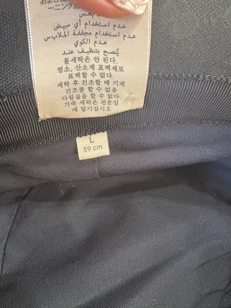 GUCCI バケットハット BLACK L(59cm)