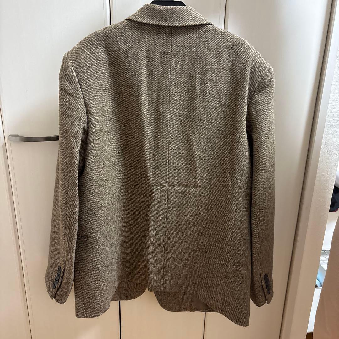 Anuke Herringbone Wool Jacket ベージュ36