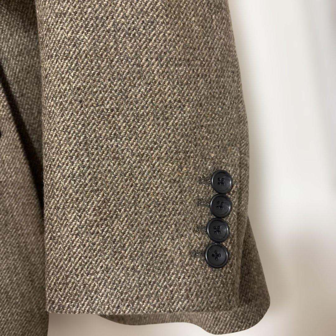 Anuke Herringbone Wool Jacket ベージュ36