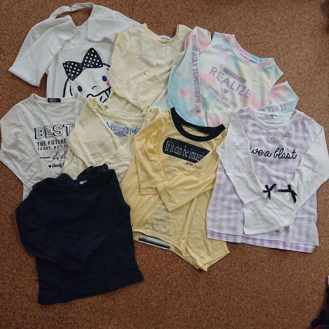 【サイズ140～150】まとめ売り 女の子 洋服 オールシーズン 大量 約70点