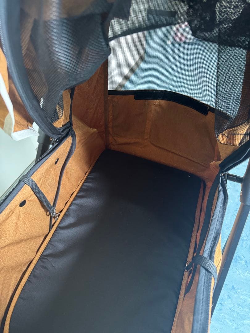 smooca　コンパクト ペットカート ライトブラウン