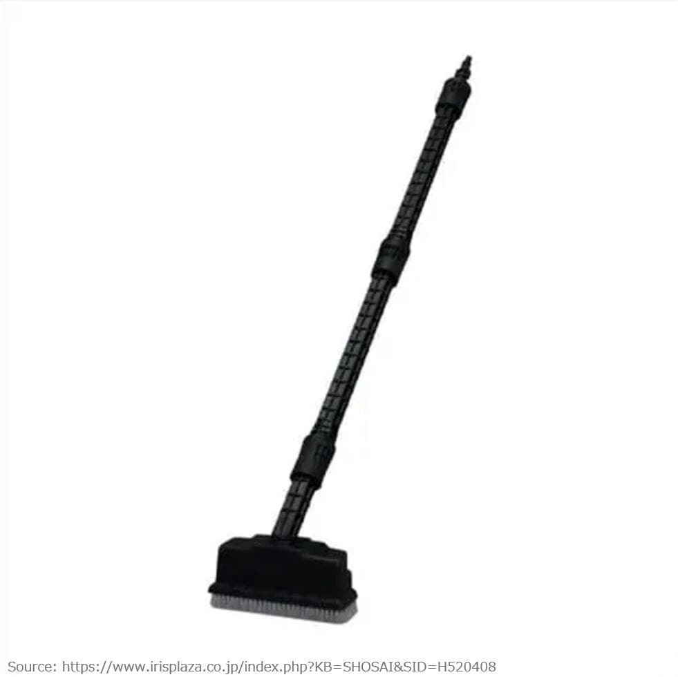 【専用デッキブラシ付】タンク式高圧洗浄機 アイリスオーヤマ SBT-512N