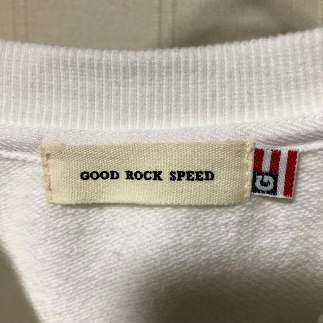 完売品❗️GOOD ROCK SPEED NYC コラボ スウェット 白