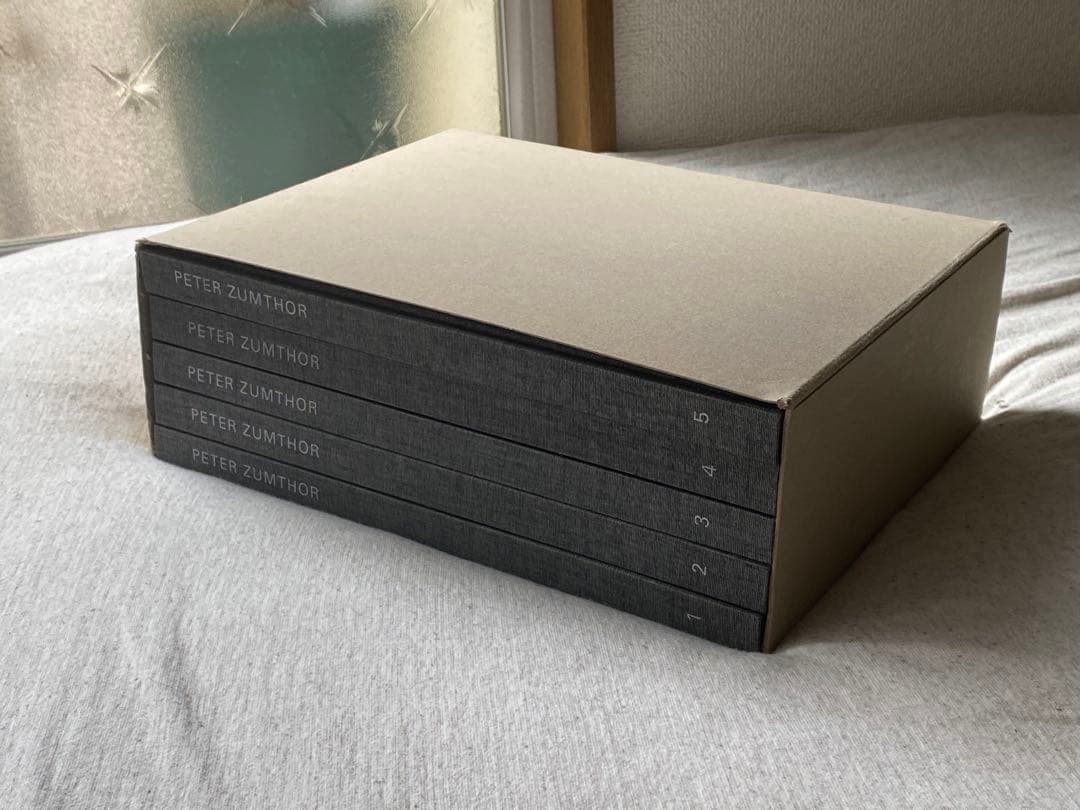 Peter Zumthor 5冊セット ボックス入り