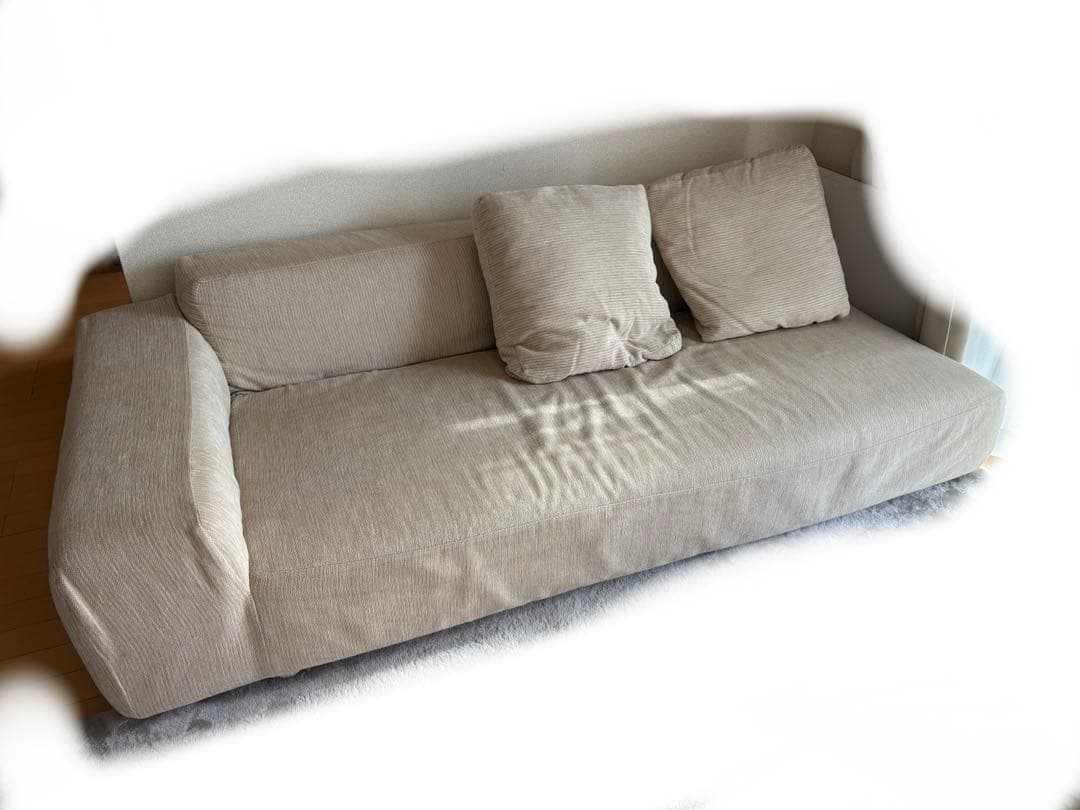 【送料込み】Decibel C4 ワイド3人掛け片ひじ　ソファ　NOYES